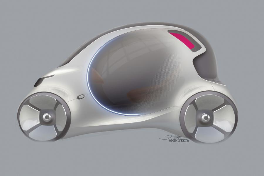 Эскиз Smart Vision EQ ForTwo 2017 года  (фото 3 из 38)